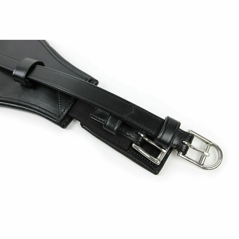 GP-Tack breiter Lederbauchgurt