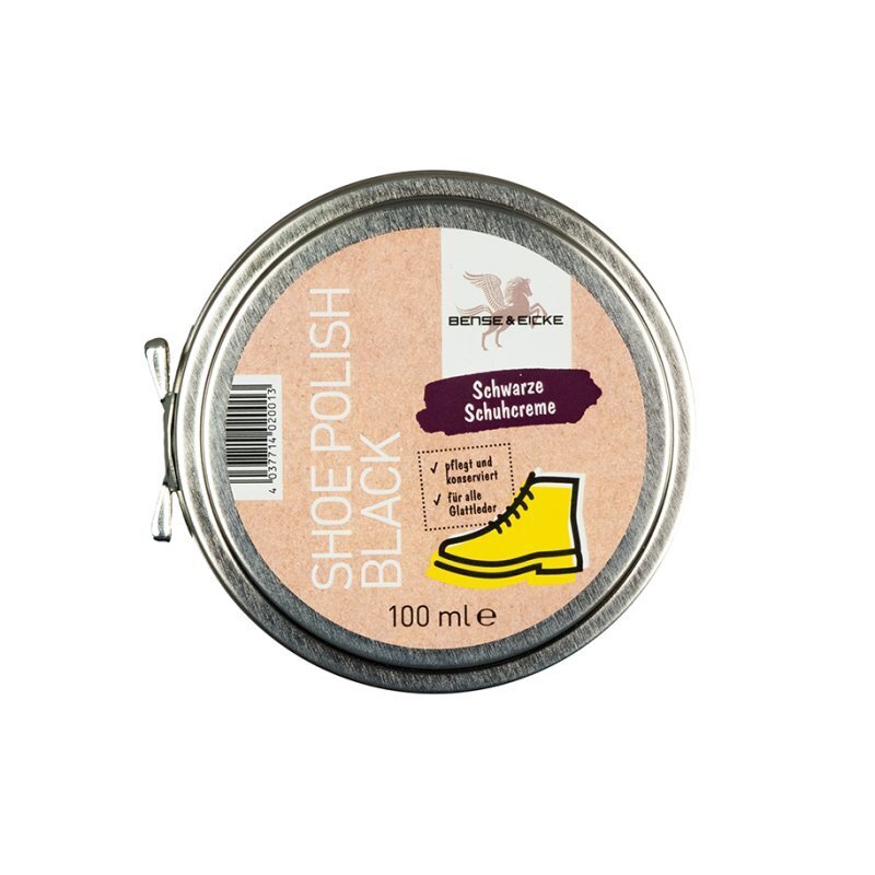 Shoe Polish black, 100ml