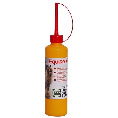 EQUISOLID Spezial-Lotion für Hufstrahl und Sohle, 250ml, Tülle EQUISOLID Spezial-Lotion für Hufstrahl und Sohle, 250ml, Tülle