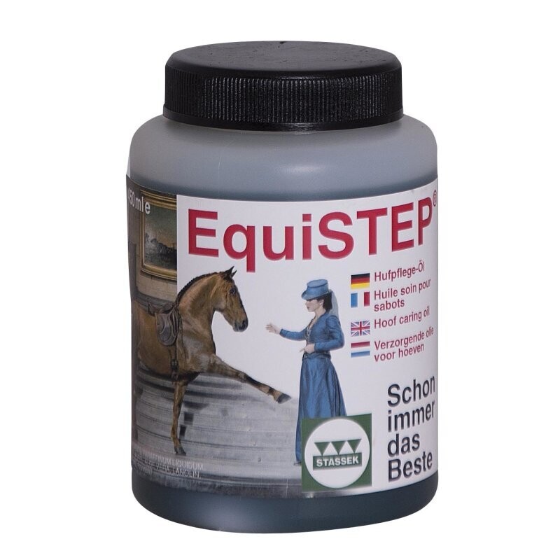 EquiSTEP Huföl mit Lorbeeröl, Aloe Vera und Lanolin, Nachfüllpack, 450ml EquiSTEP Huföl mit Lorbeeröl, Aloe Vera und Lanolin, Nachfüllpack, 450ml