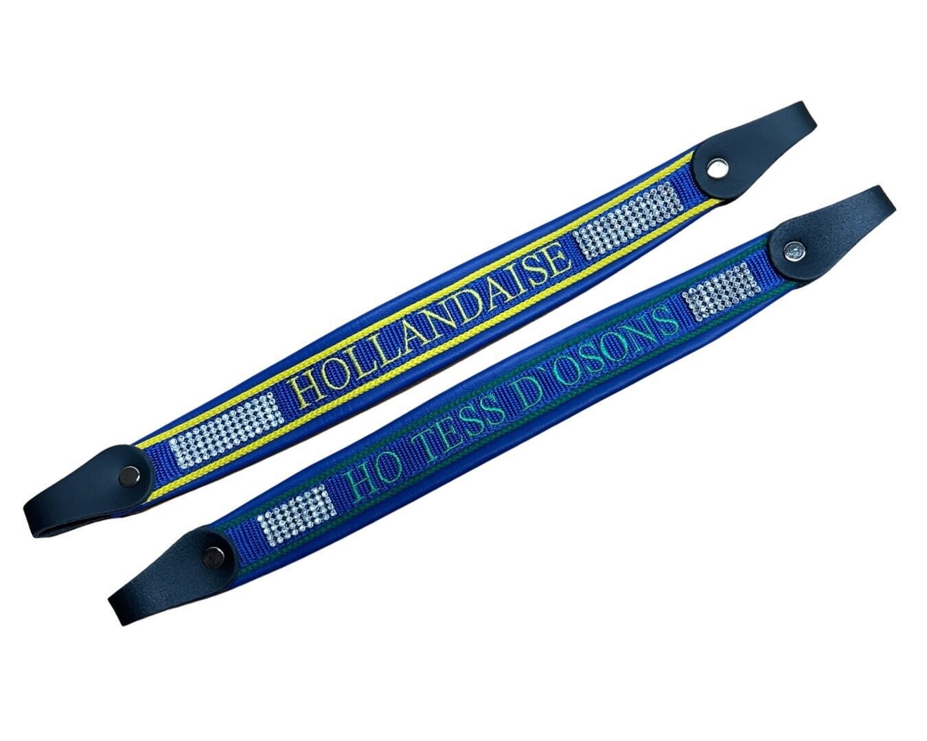 Finntack Elite Stirnband mit Name/Glitzer