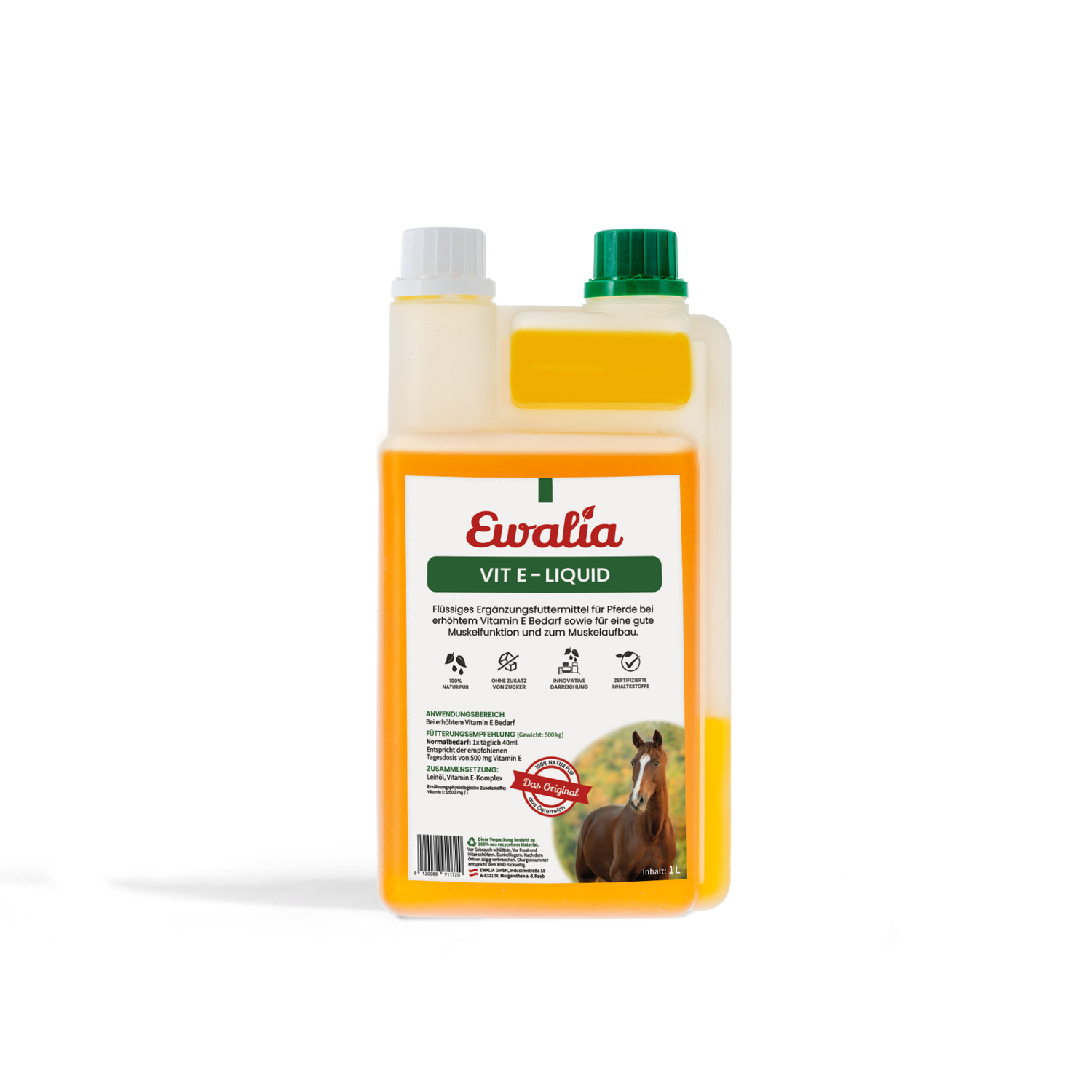 EWALIA Vit E - Liquid für Pferde