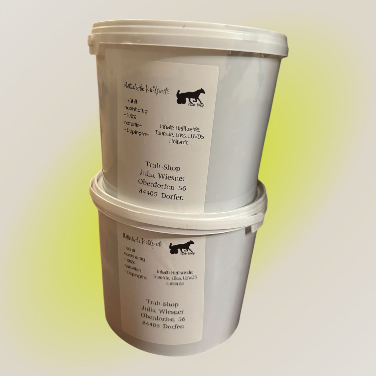Kühl-Lehm - natürliche Kühlpaste