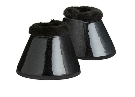 HorseComfort Hufglocken "Diana", Größe: L, Farbe: Schwarz