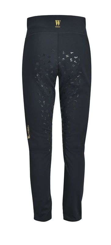 Wahlsten „Ines“ Hybrid Reitleggings – Schwarz
