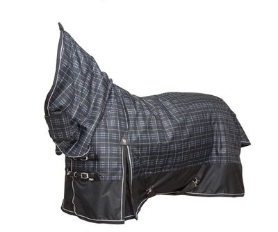 ​Wahlsten Bondi Outdoordecke – 600D, 300 g, Fullneck, Black Check
