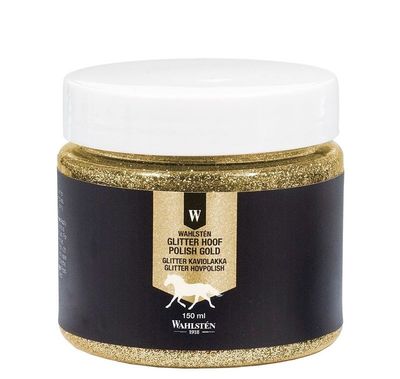 Wahlsten Glitter Huflack – 250 ml, Gold oder Silber Wahlsten Glitter Huflack – 250 ml, Gold oder Silber