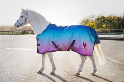 HorseGuard Gradient Regendecke mit Fleece