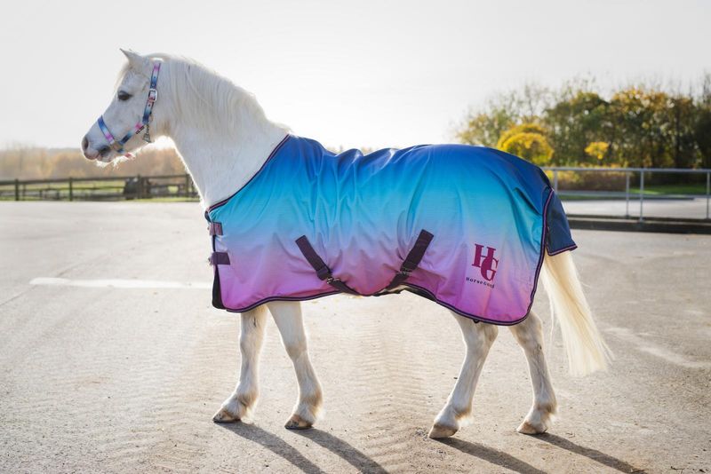 HorseGuard Gradient Regendecke mit Fleece