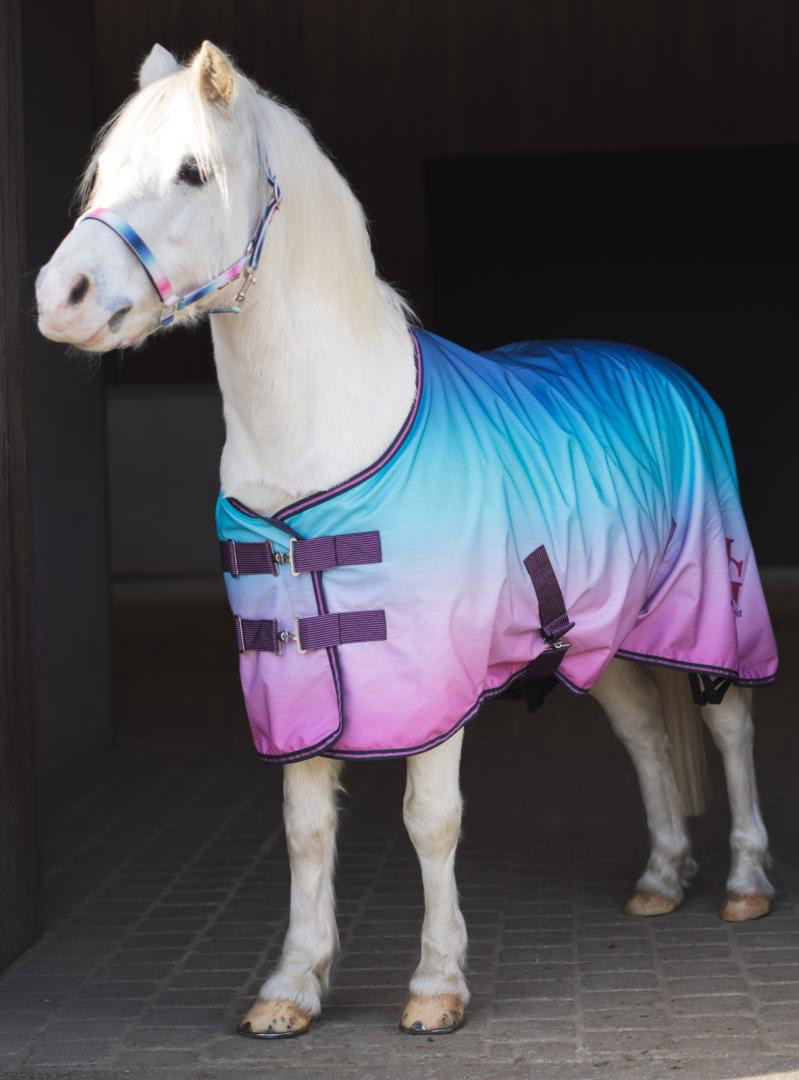 HorseGuard Gradient Regendecke mit Fleece