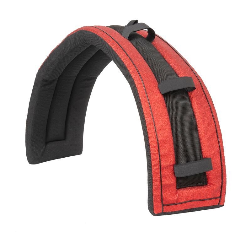 Wahlsten "Glitter" Geschirrunterlage, Farbe: Rot