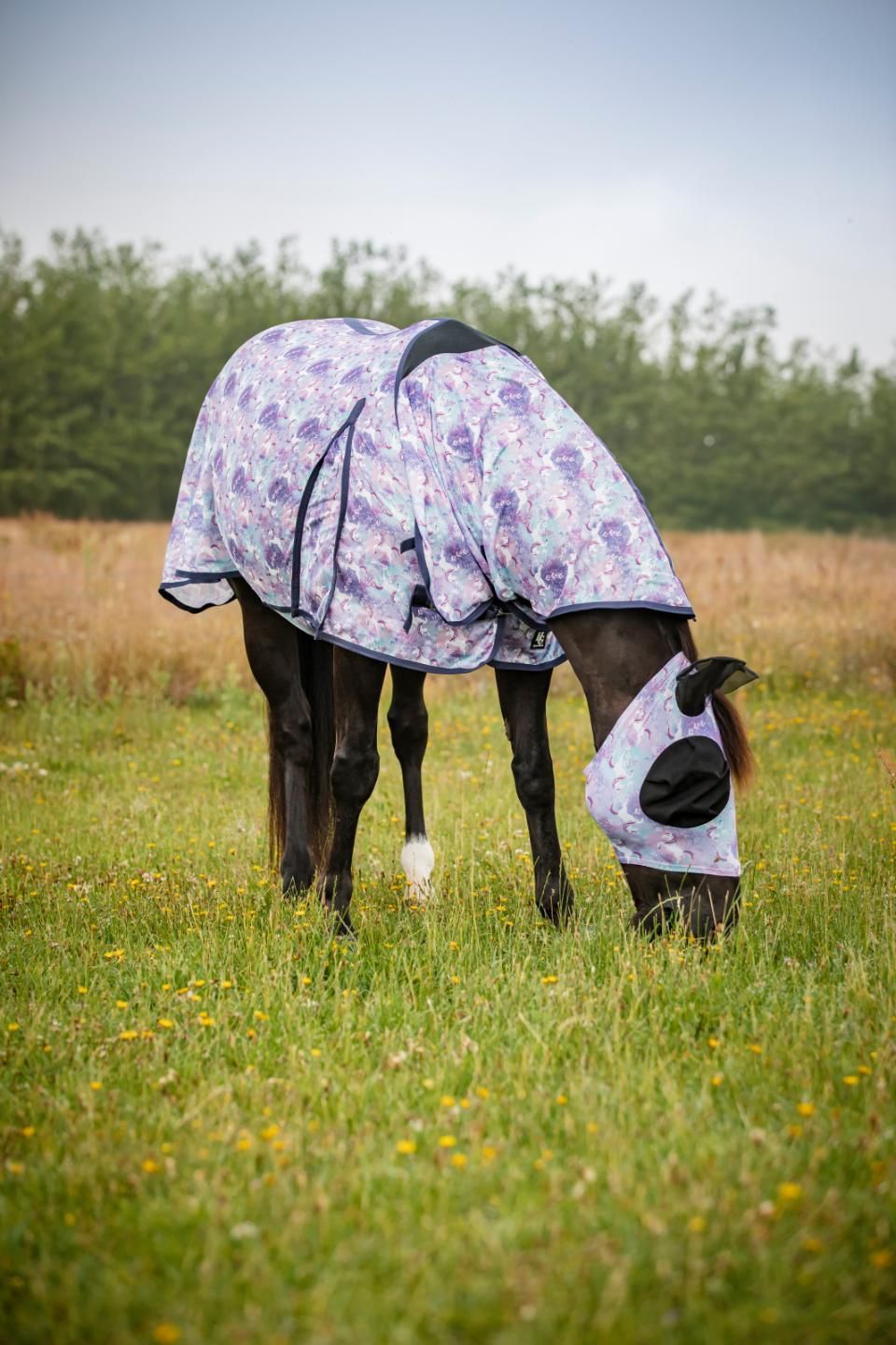 ​Horse Guard Unicorn Fliegendecke – mit Halsteil