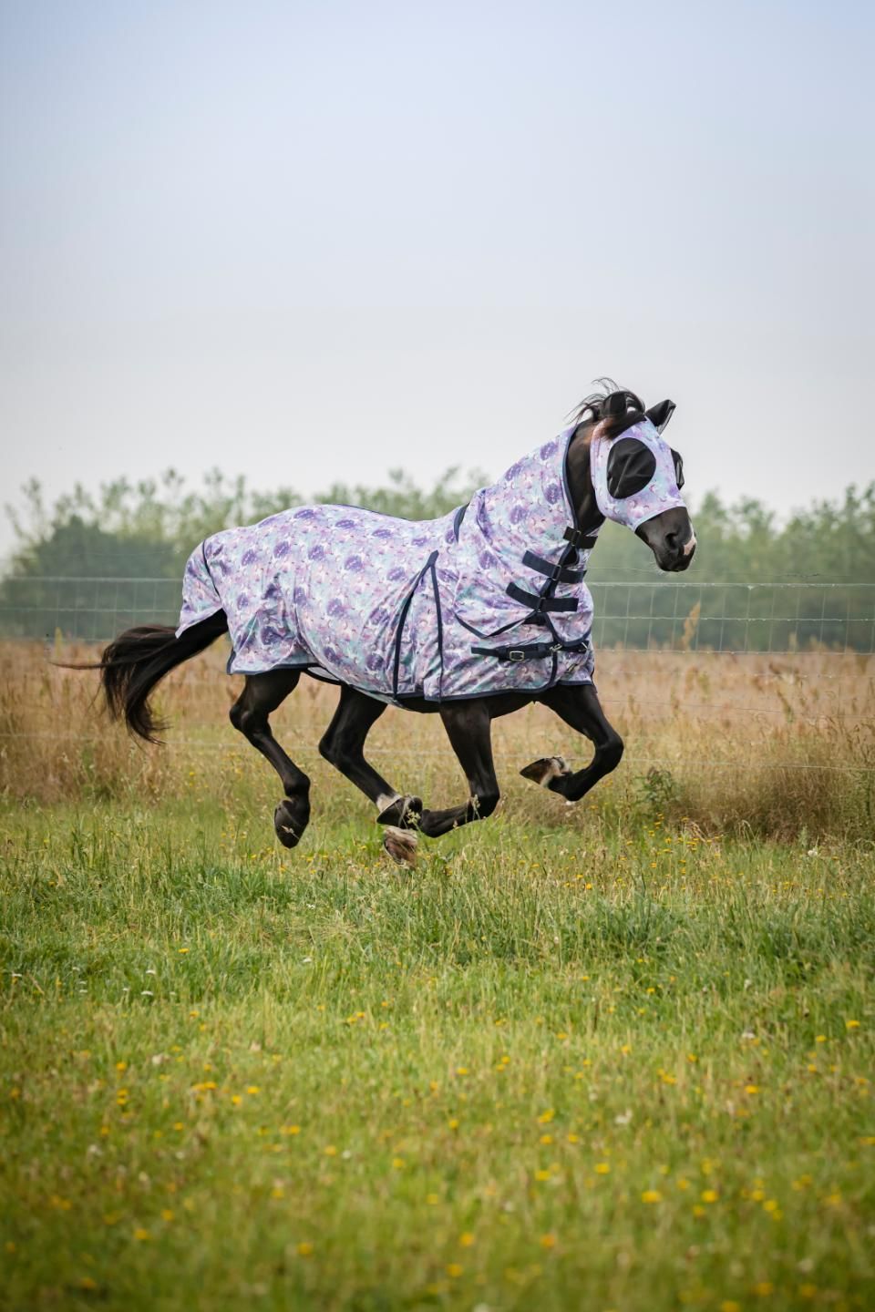 ​Horse Guard Unicorn Fliegendecke – mit Halsteil