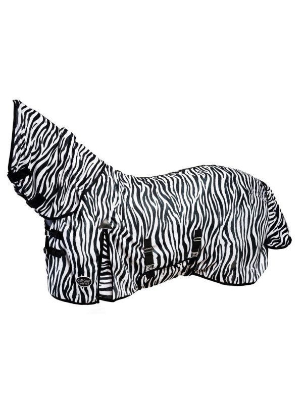 Wahlsten Fliegendecke Zebra mit Bauchlatz