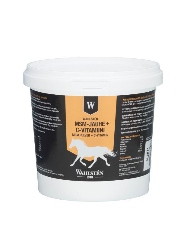 Wahlsten MSM + Vitamin C Pulver 700 g Wahlsten MSM + Vitamin C Pulver 700 g