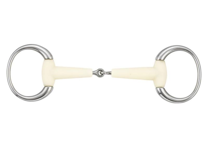 Happy Mouth Gebiss 2-teilig mit Olivenkopf Happy Mouth Gebiss 2-teilig mit Olivenkopf