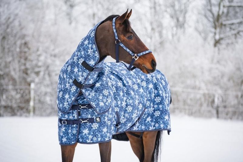 Horse Guard Snowflake 1200D Outdoordecke – 200 g mit abnehmbarem Halsteil Horse Guard Snowflake 1200D Outdoordecke – 200 g mit abnehmbarem Halsteil