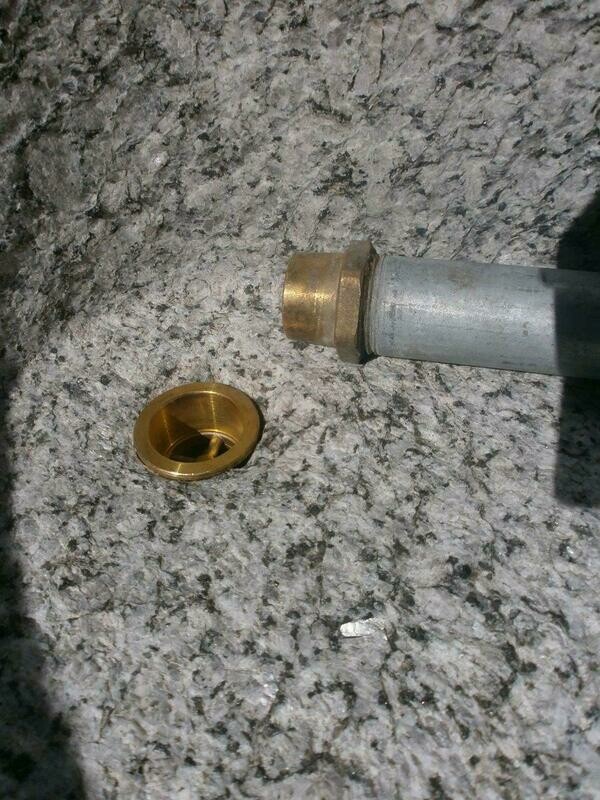 Bonde surverse INOX & LAITON