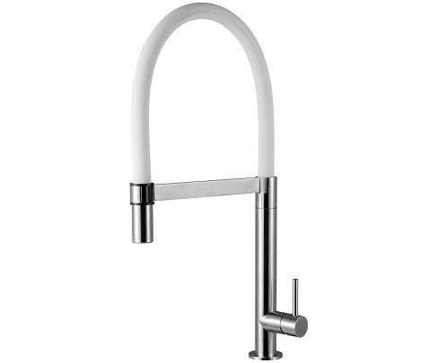 Mitigeur TANARO INOX / BLANC