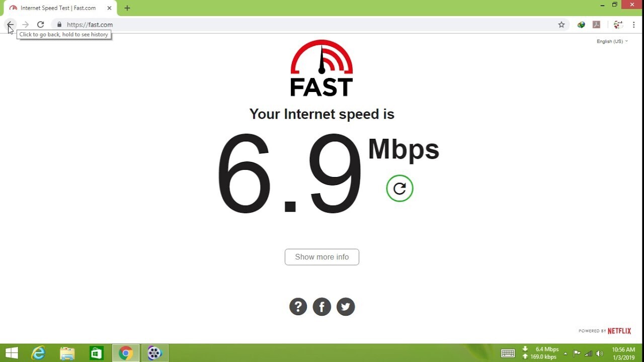 Speed of 8MBPS