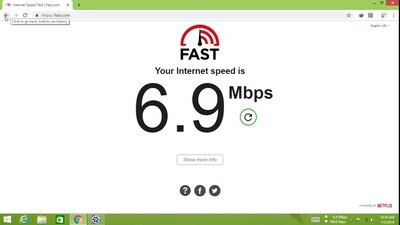 Speed of 8MBPS