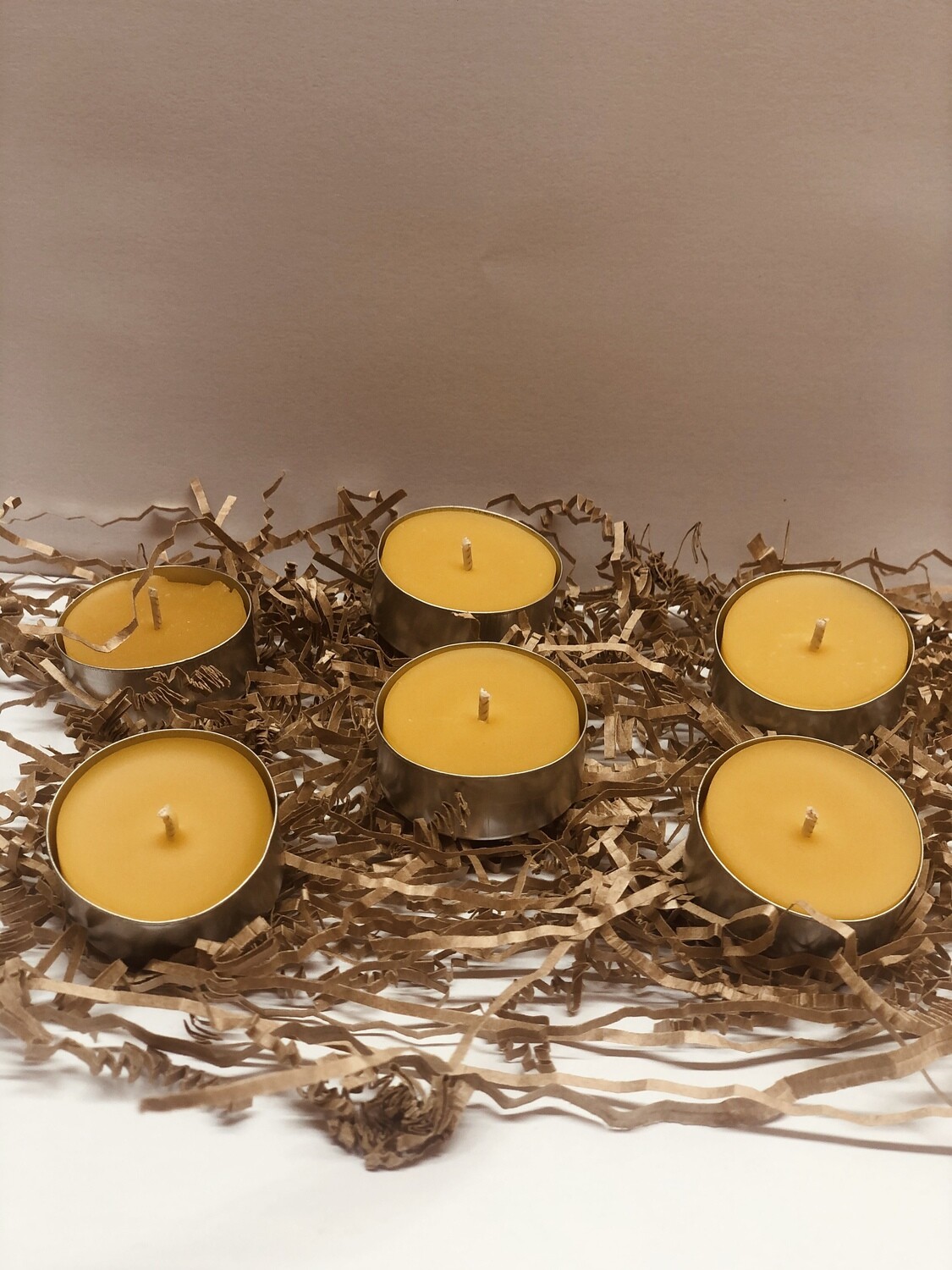 Beeswax Tealight Set