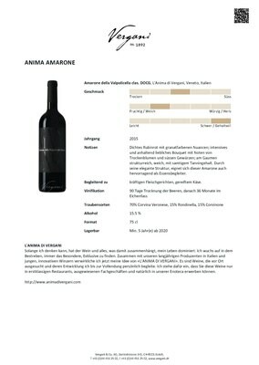 Amarone della Valpolicella classico DOCG