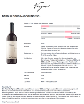 Barolo DOCG, Massolino