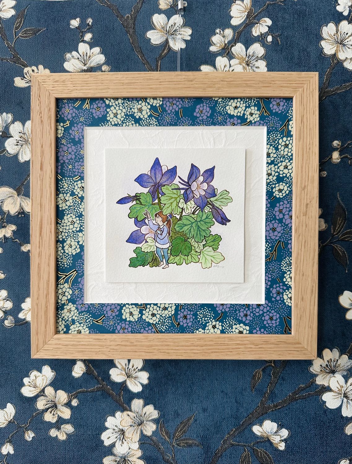 Booklovers&#39; Herbarium - Columbine