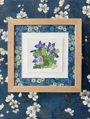 Booklovers&#39; Herbarium - Columbine