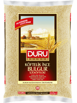 Türk Pilavlık ve Çiğ Köftelik Bulgur- Duru