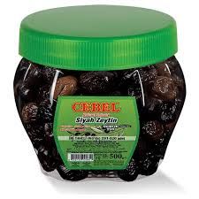 Turkish Black Olive Cebel Gemlik