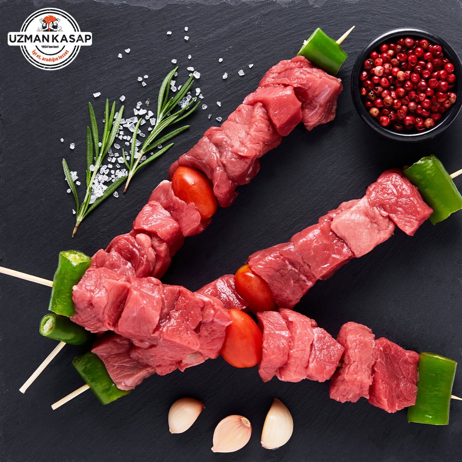 Order beef skewers shish kebab halal online