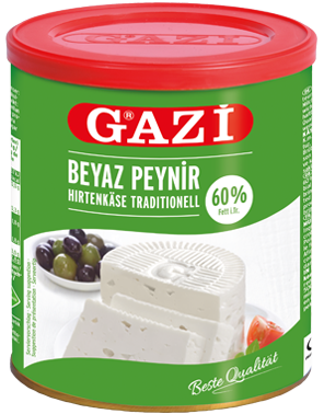 Gazi white cheese 55% 60% fatty 500g