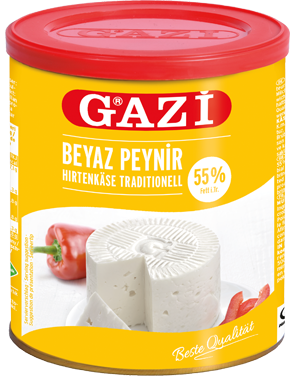 Gazi white cheese 55% 60% fatty 500g