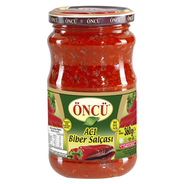 Tomato paste - tomato puree - pepperoni paste