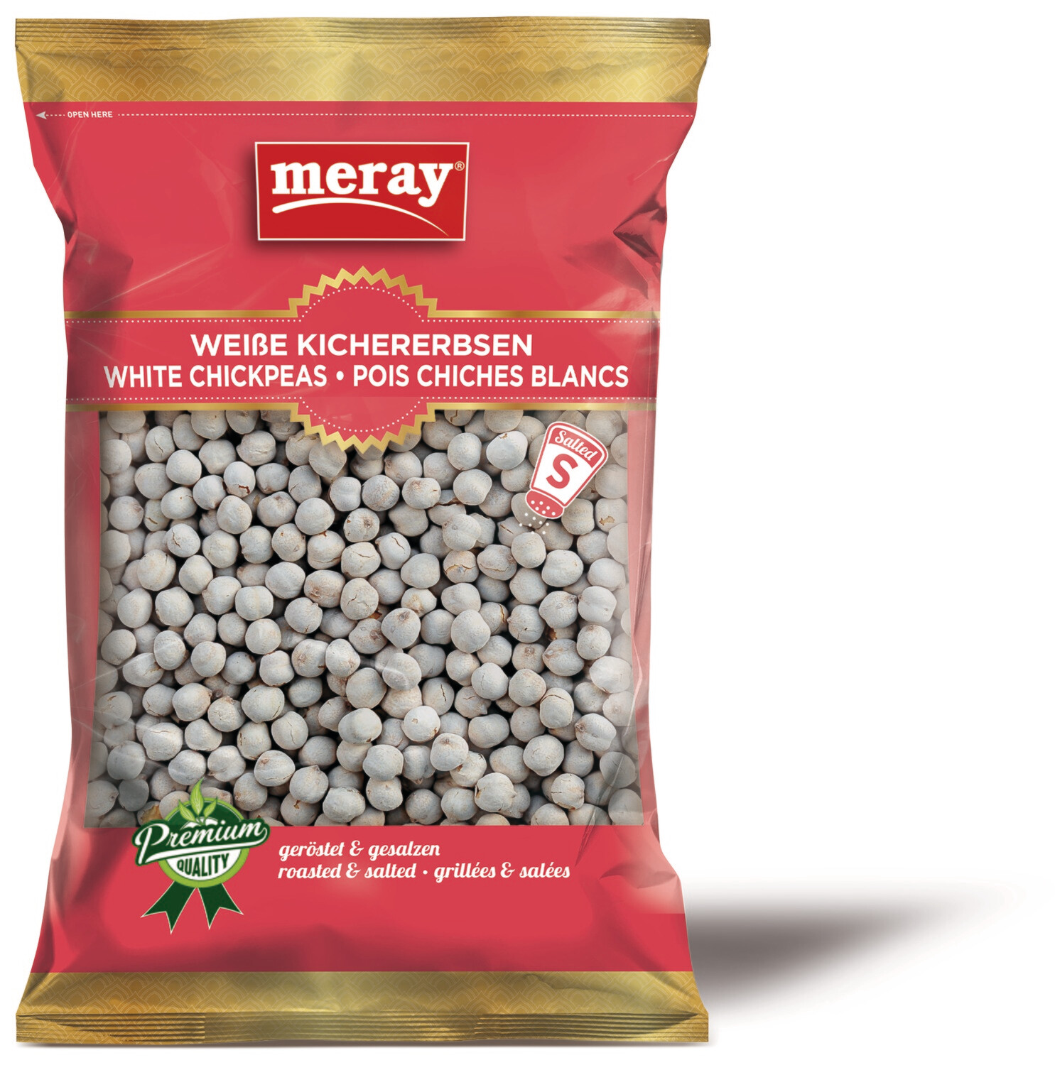 white chickpeas snacks