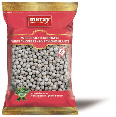 white chickpeas snacks