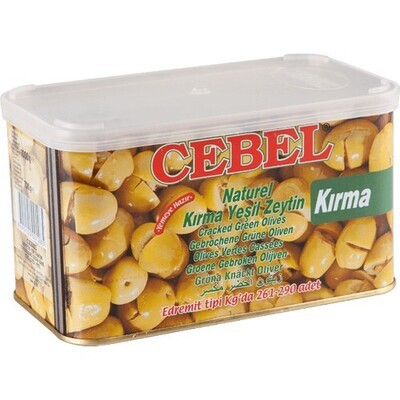 Cracked Natural Turkish Green Olive Cebel