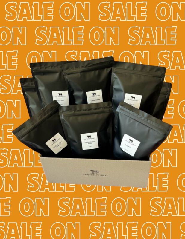 2KG BOX Top Shelf Beef Jerky