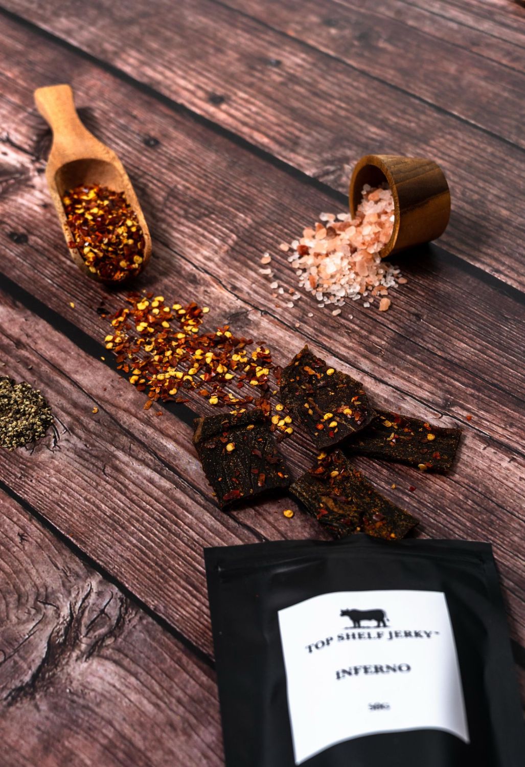 INFERNO Top Shelf Beef Jerky