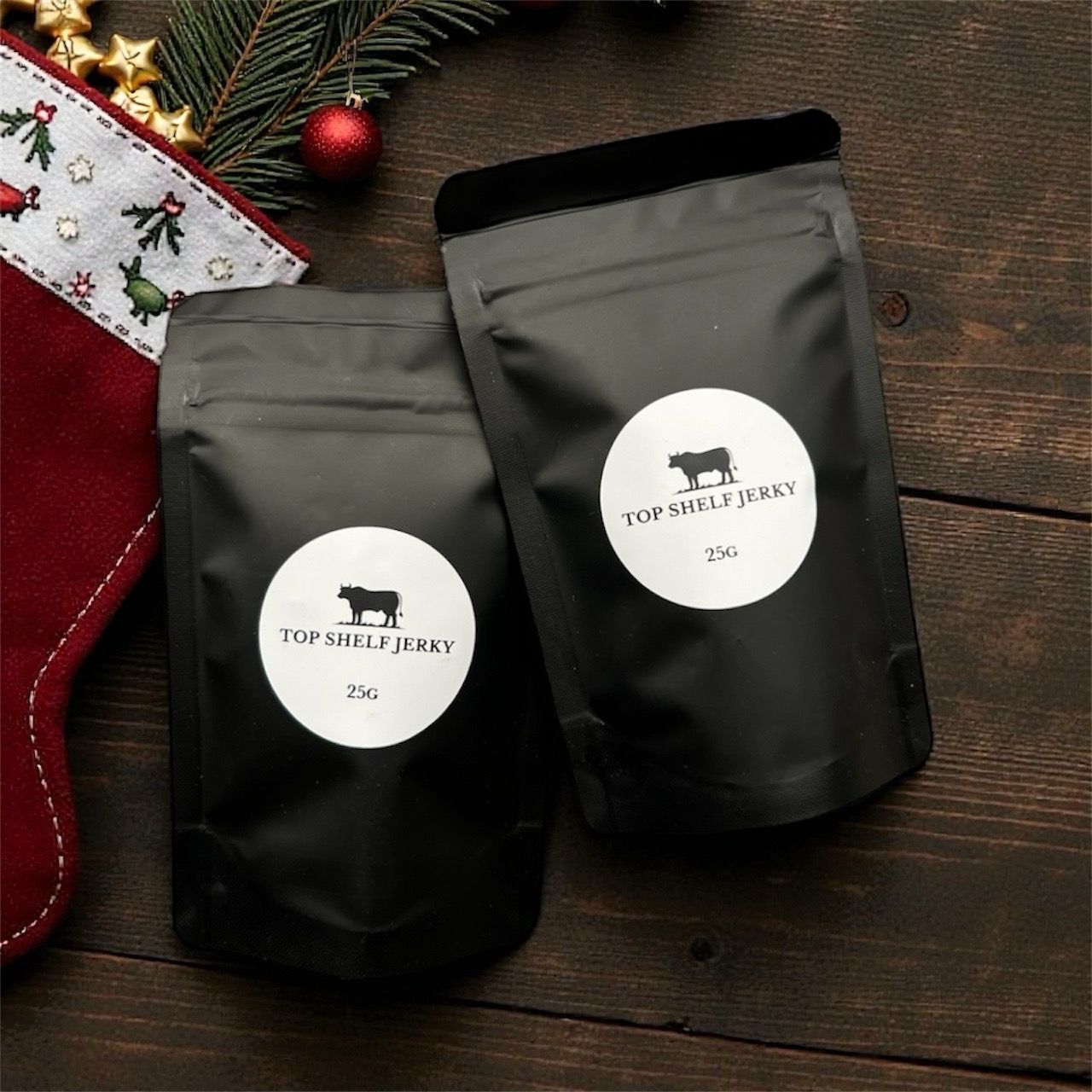 Mini 25g Top Shelf Beef Jerky Stocking Filler