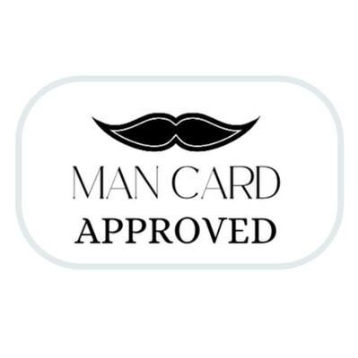 MAN CARD APPROVED