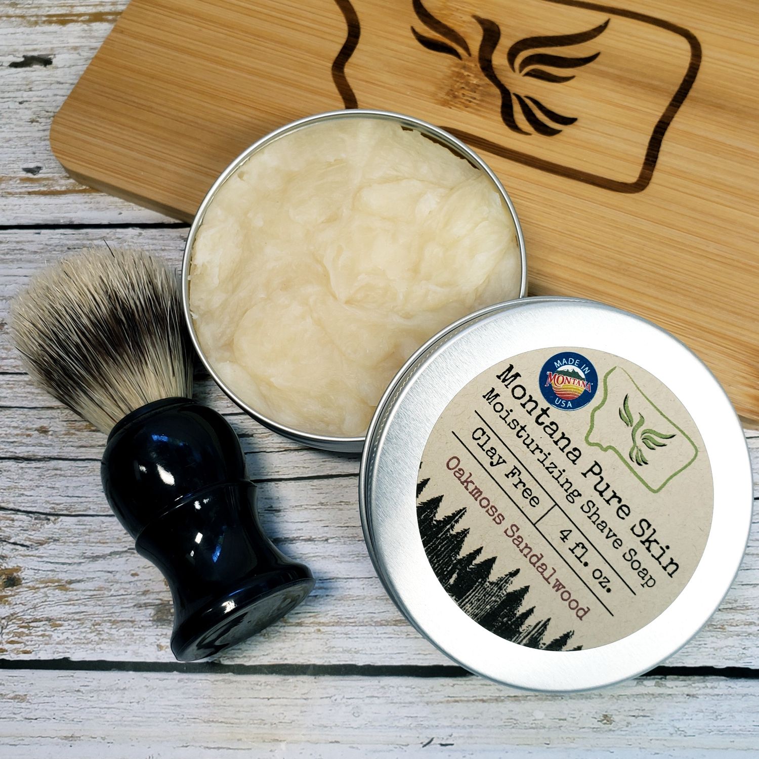 Shave Soap Tin Shave Soap Tin