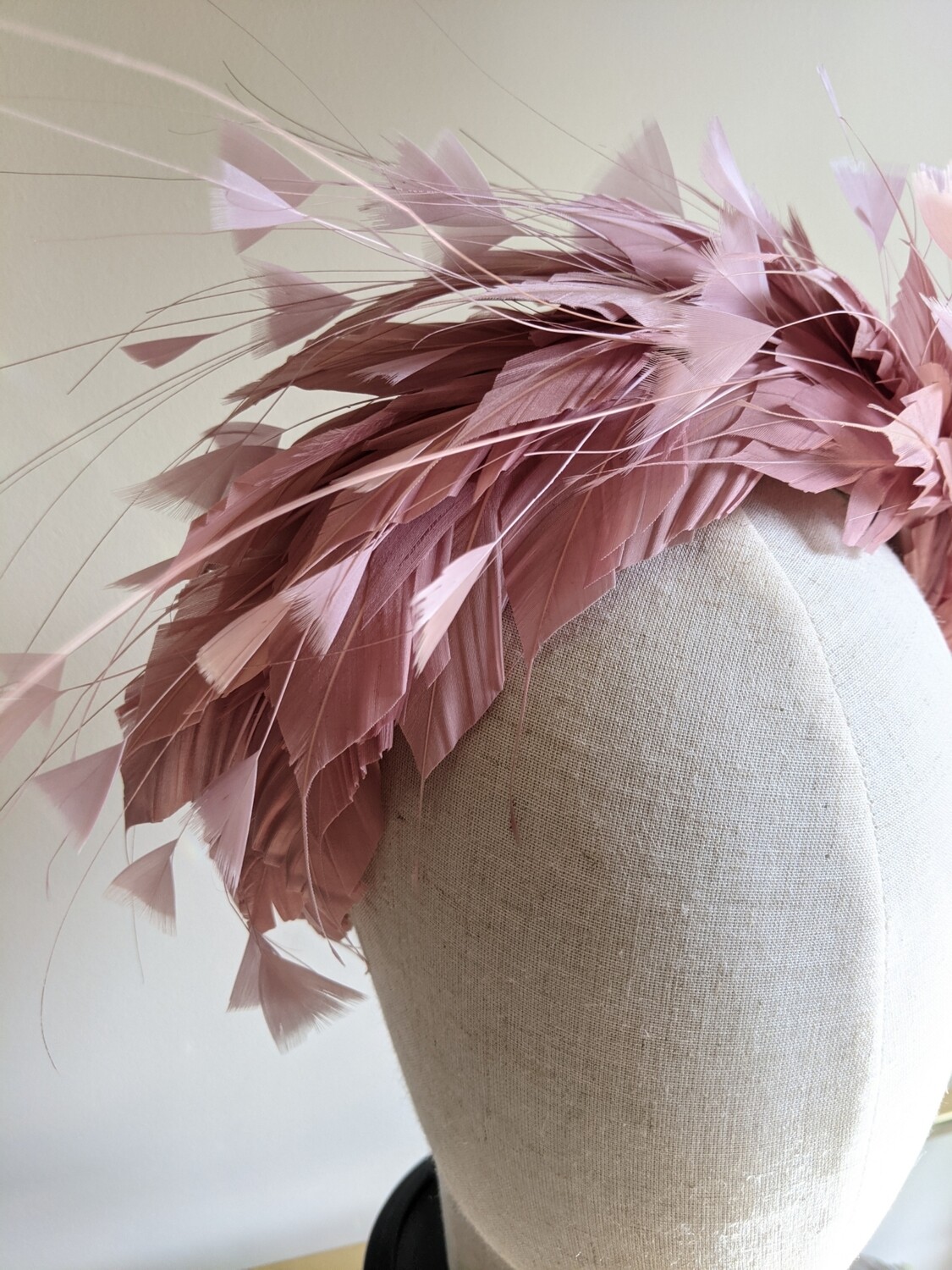 Oversized Halo Feather Headband