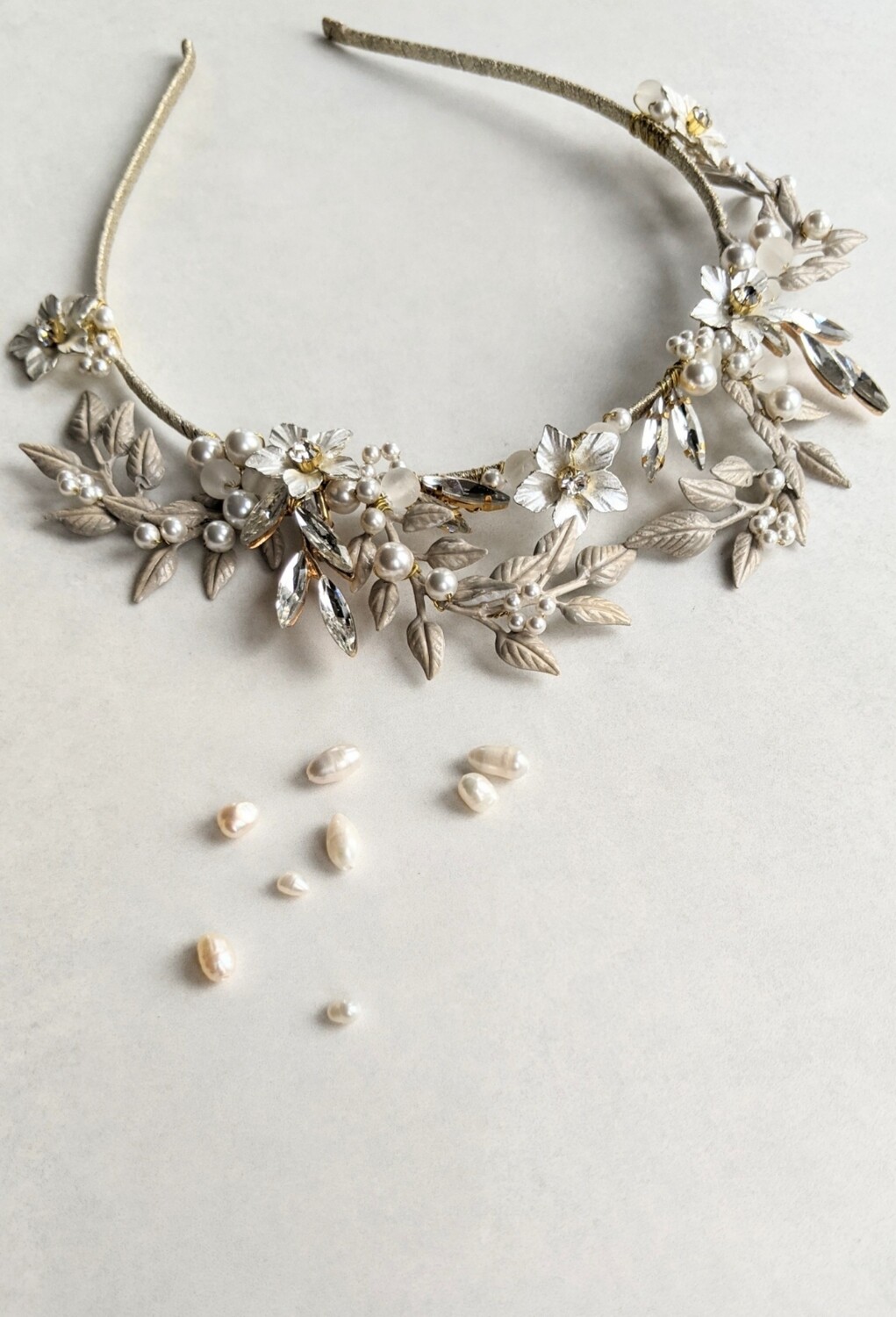 Whimsical Leafy Crown