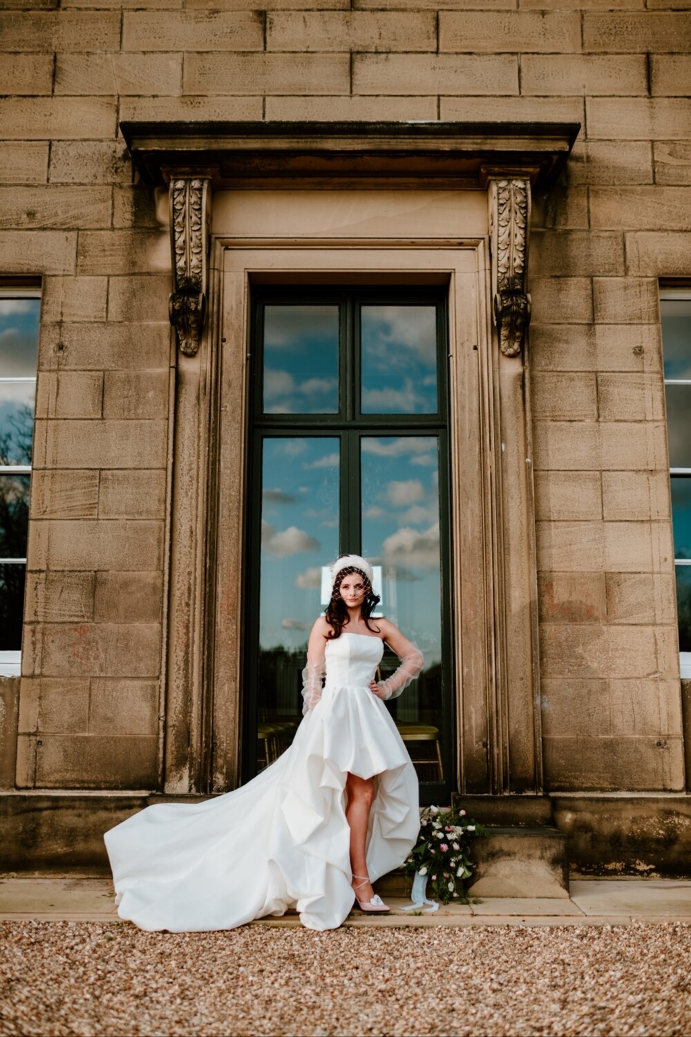 Feather Oversized Bridal Headband