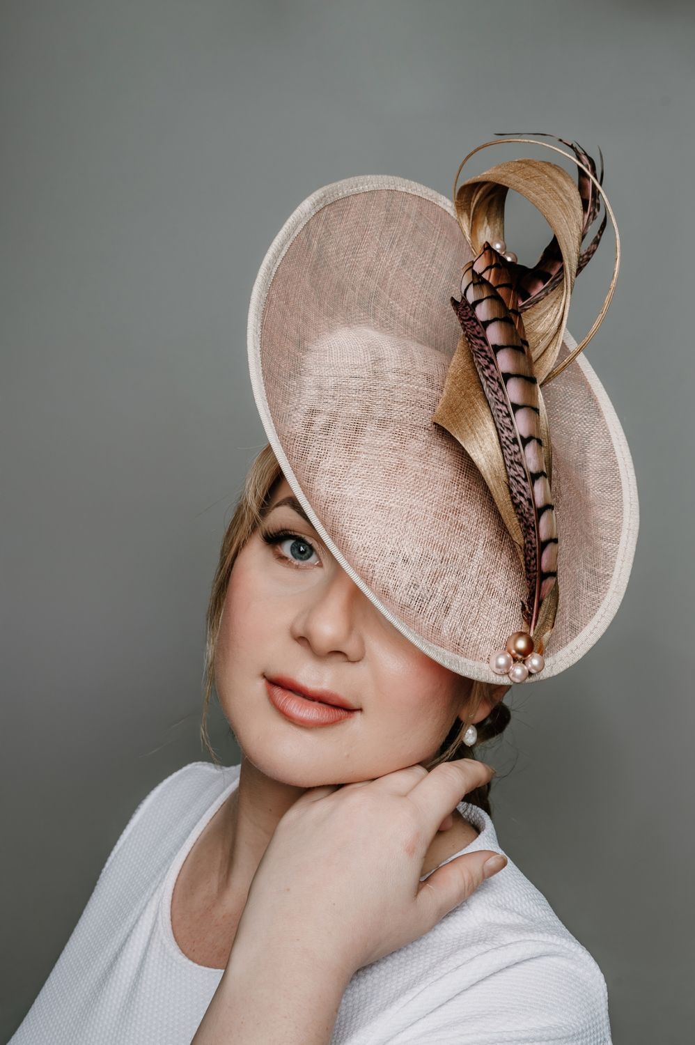 Contemporary Blush Saucer