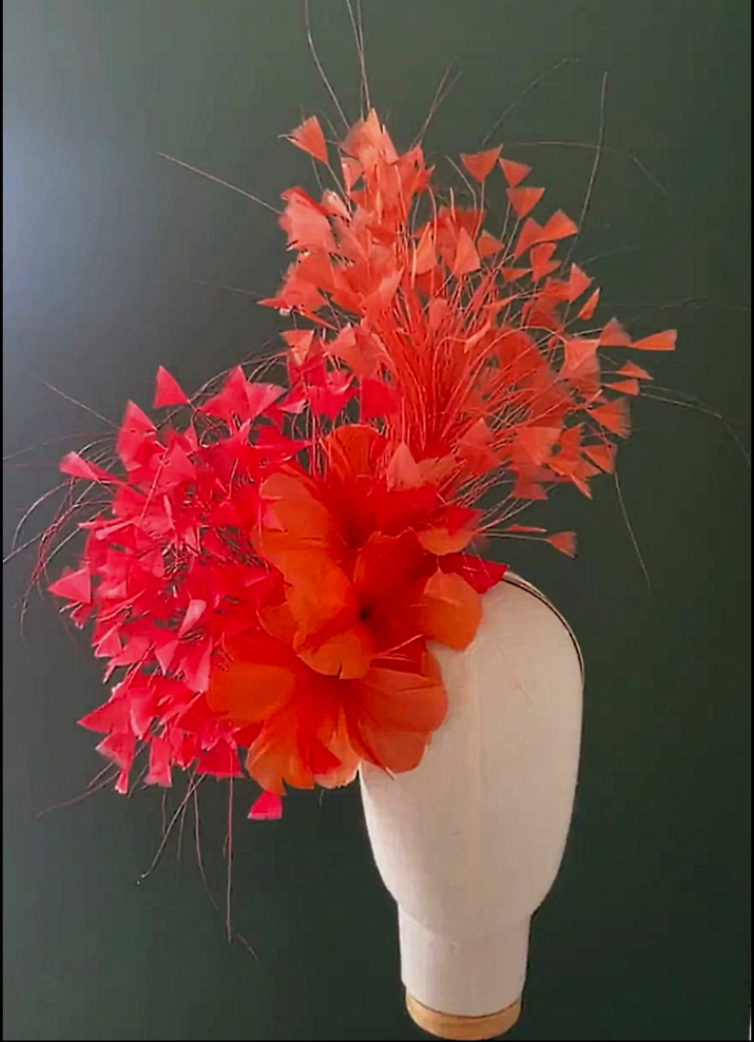 Hand Made Colour Matched Fascinator