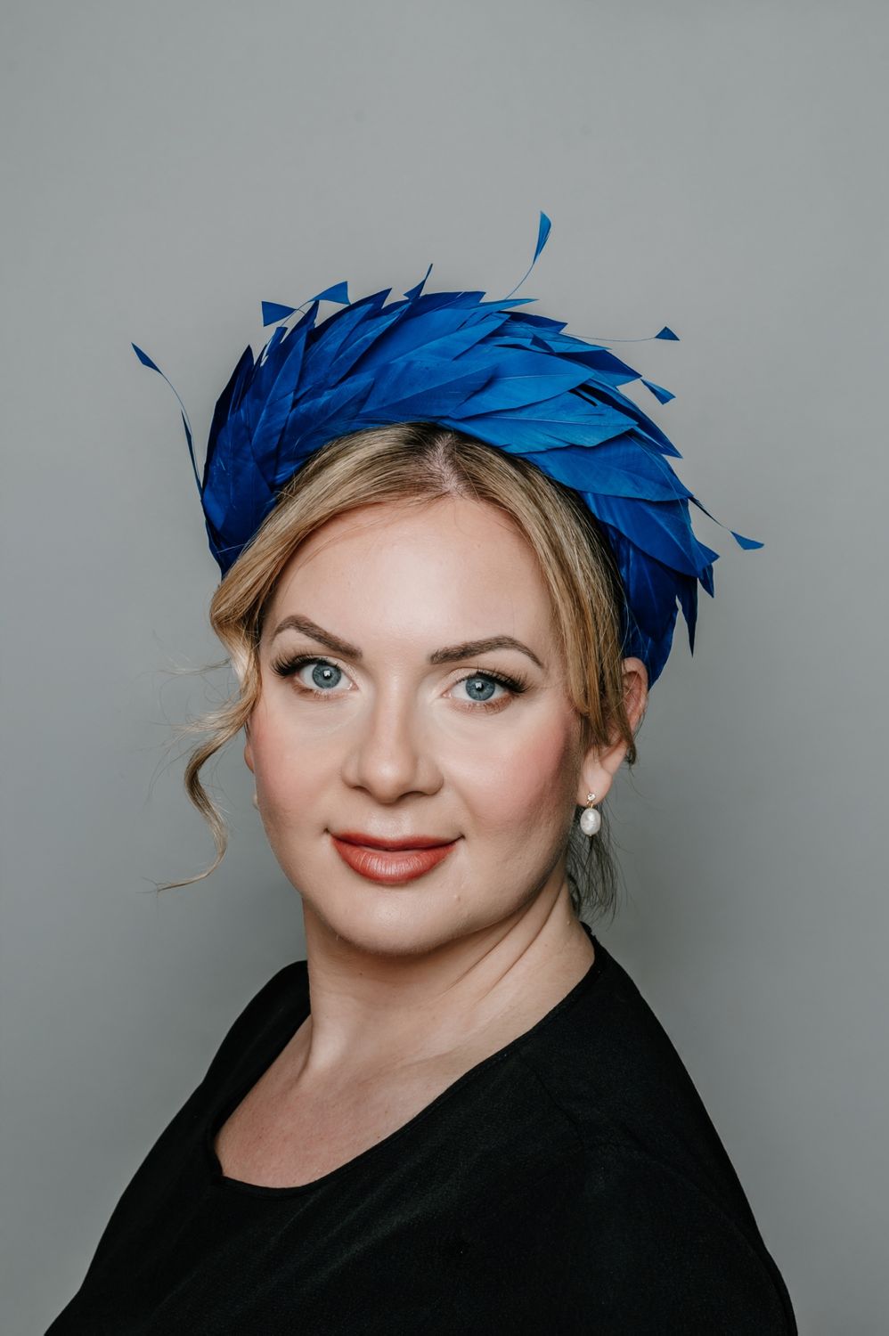 Oversized Feather Headband